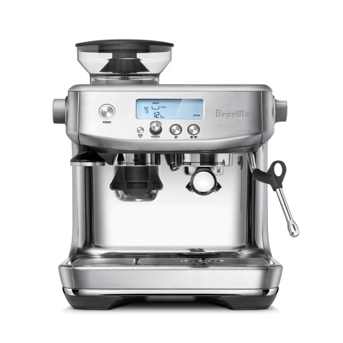 Grind Breville Barista Express Espresso Machine No Pressure