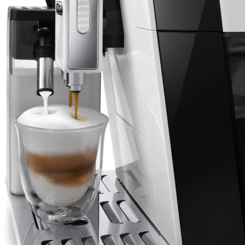 Refurbished - DeLonghi Eletta Plus ECAM44660W Superautomatic Espresso Machine - White