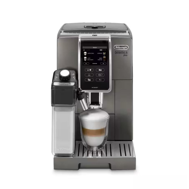 Refurbished - DeLonghi Dinamica Plus ECAM37095TI Superautomatic Espresso Machine - Silver