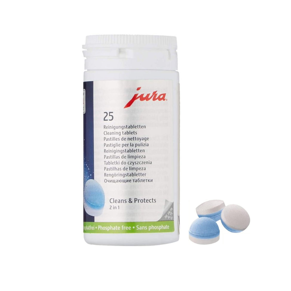 Jura 2Phase Cleaning Tablets 25pack · Seattle Coffee Gear