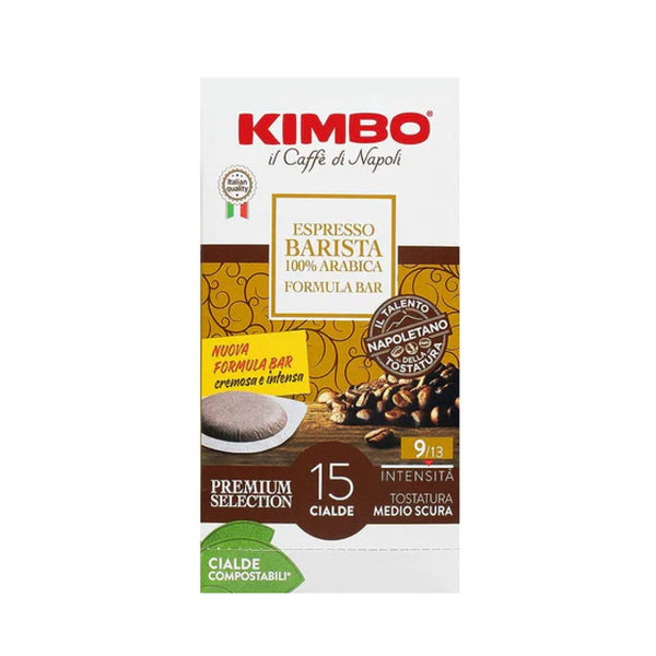 Kimbo 100% Arabica Compostable ESE Pods - 15 Ct