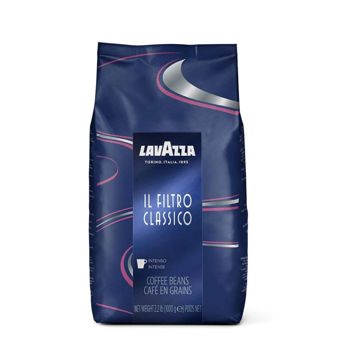 Lavazza Filtro Classico Dark Roast Coffee - Whole Bean Coffee
