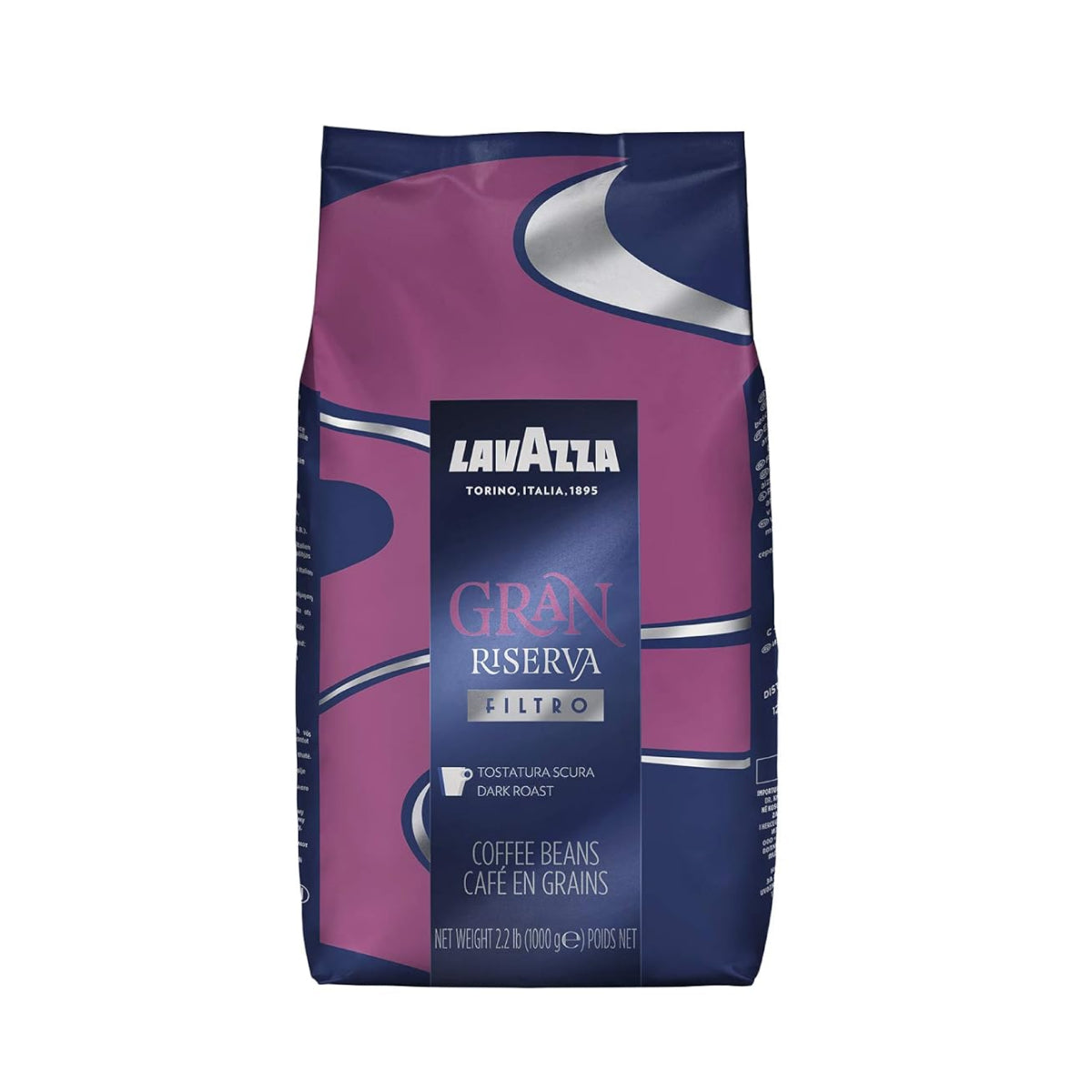 Lavazza Gran Riserva Filter Coffee - Whole Bean Coffee - 2.2 Lbs