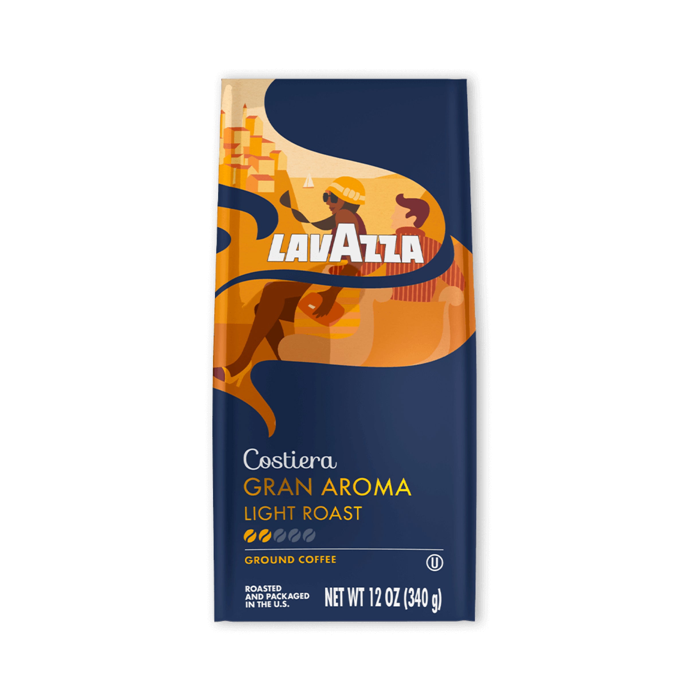 ニーコ Aroma of coffee｜シーグラスアート コーヒー LavAzza Gran Aroma Drip Coffee pre-ground, 12 oz. bag | Seattle