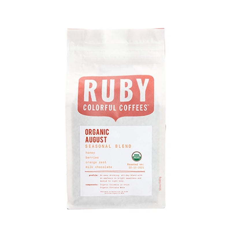 Ruby Coffee Roasters - Organic August Blend