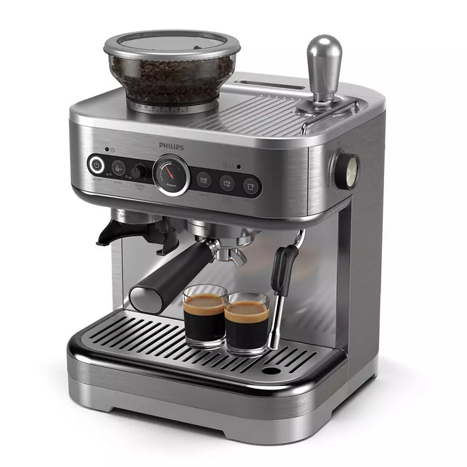 Philips Saeco Barista Brew Espresso Machine in Stainless Steel Seattle Coffee Gear