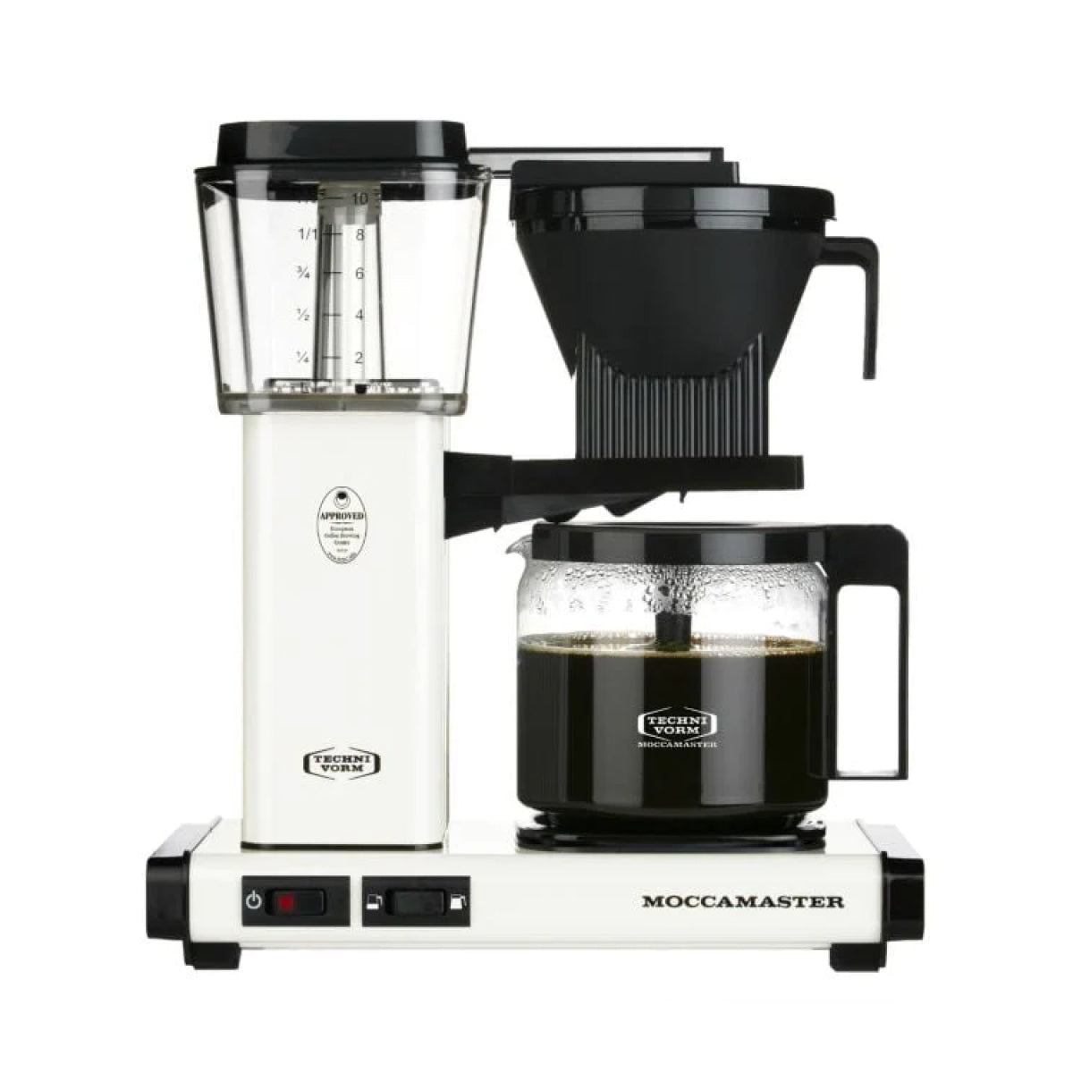 Technivorm Moccamaster KBGV Select Coffee Maker - Off-White - Open