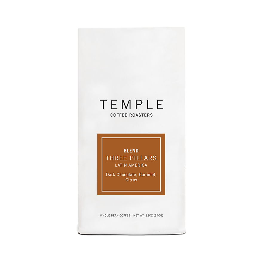 Temple Coffee Roasters - Three Pillars Blend | Seattle Coffee Gear