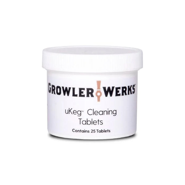GrowlerWerks uKeg Cleaning Tablets - 25 Count