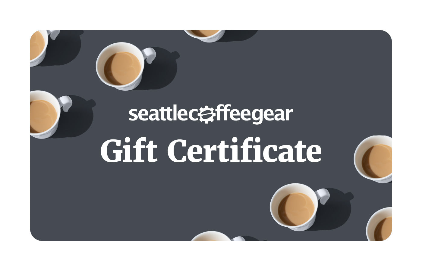 seattle coffee gear $10.00 Seattle Coffee Gear Gift Certificate