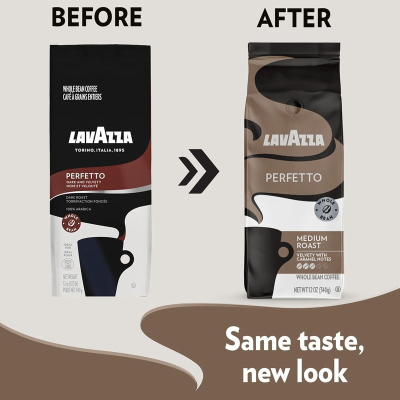 Lavazza House Blend Perfetto - Whole Bean - 12 Oz