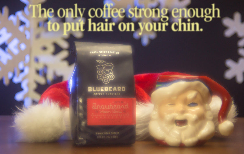 12 Days of Coffee: Bluebeard Coffee Roasters - Snowbeard Winter Blend - Seattle Coffee Gear