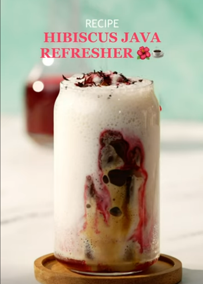 Hibiscus Java Refresher Recipe - Seattle Coffee Gear
