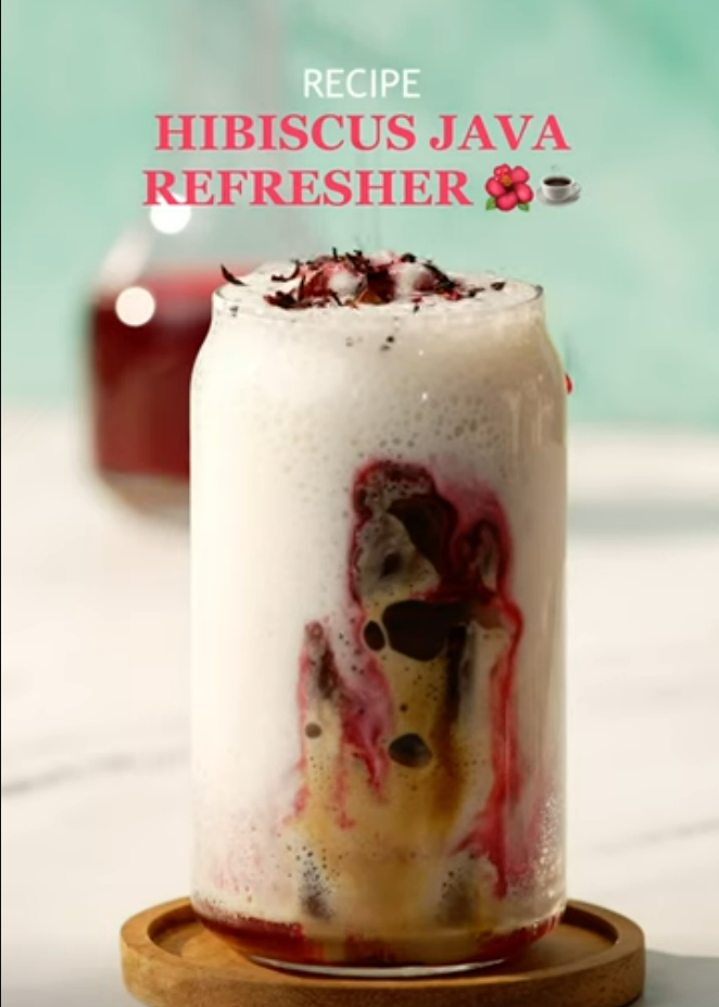 Hibiscus Java Refresher Recipe