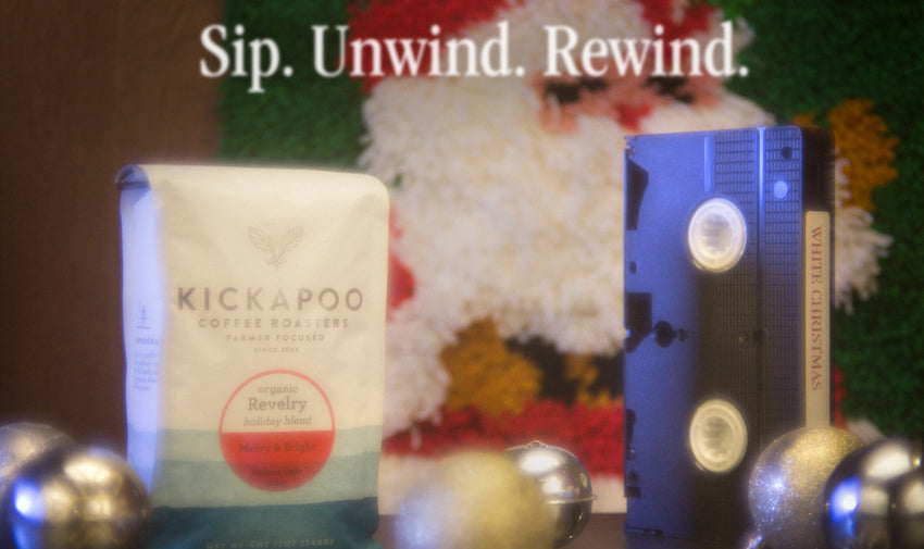 12 Days of Coffee: Kickapoo Coffee Roasters - Revelry Holiday Blend - Seattle Coffee Gear