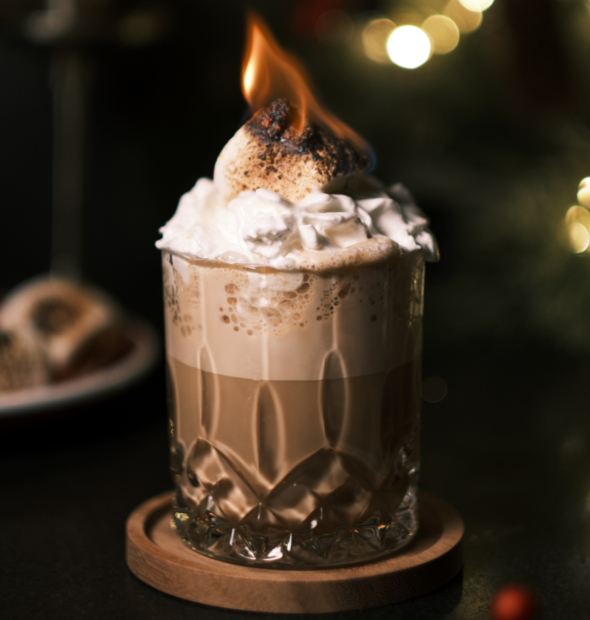 Toasted Marshmallow Latte (or Steamer!)