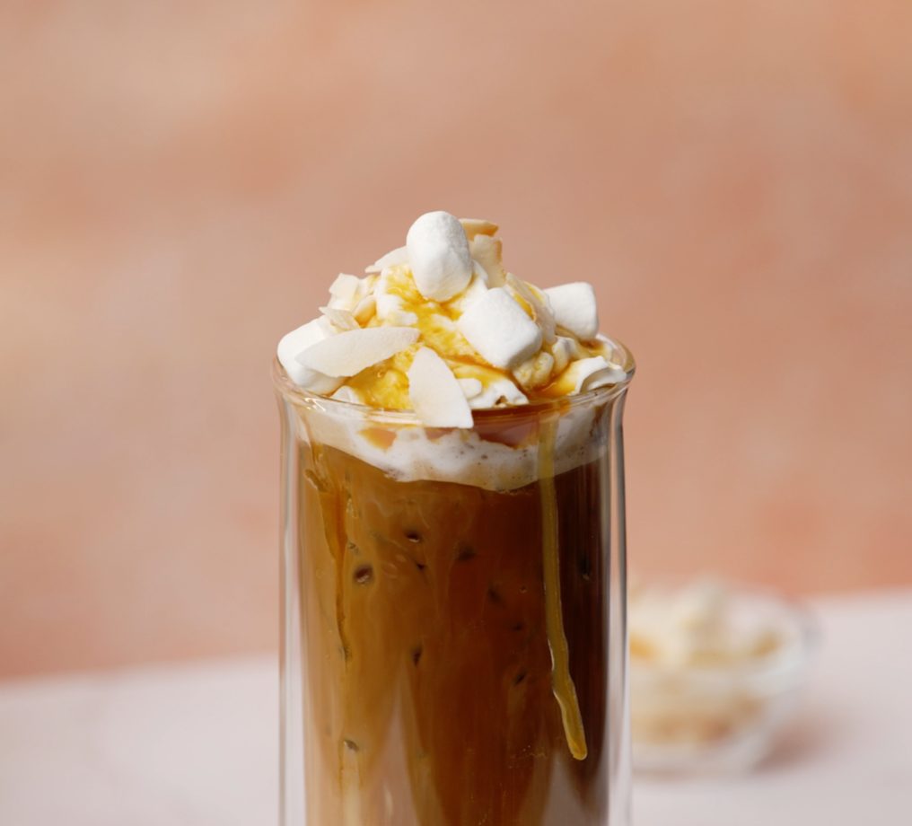 Caramel Cloud Latte Recipe - Seattle Coffee Gear