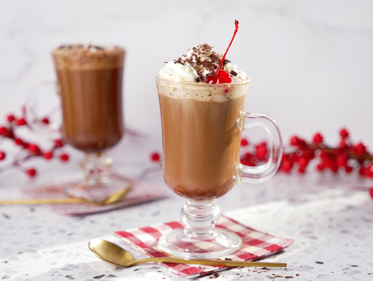 Winter Cherry Mocha Recipe - Seattle Coffee Gear