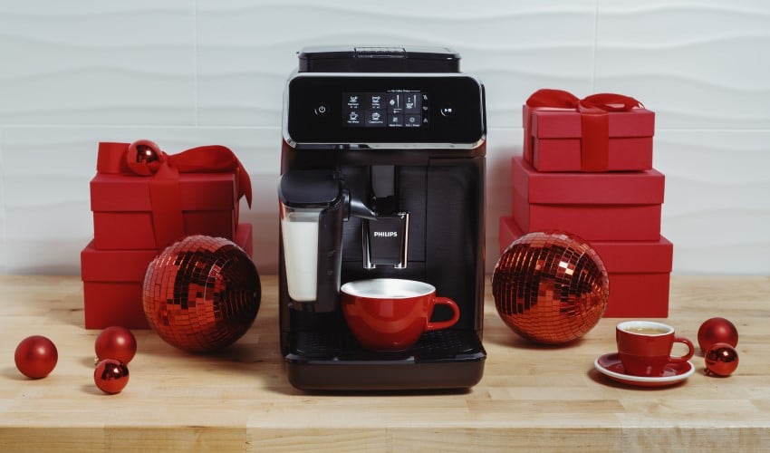 Introducing the Philips Carina LatteGo Superautomatic Espresso Machine!