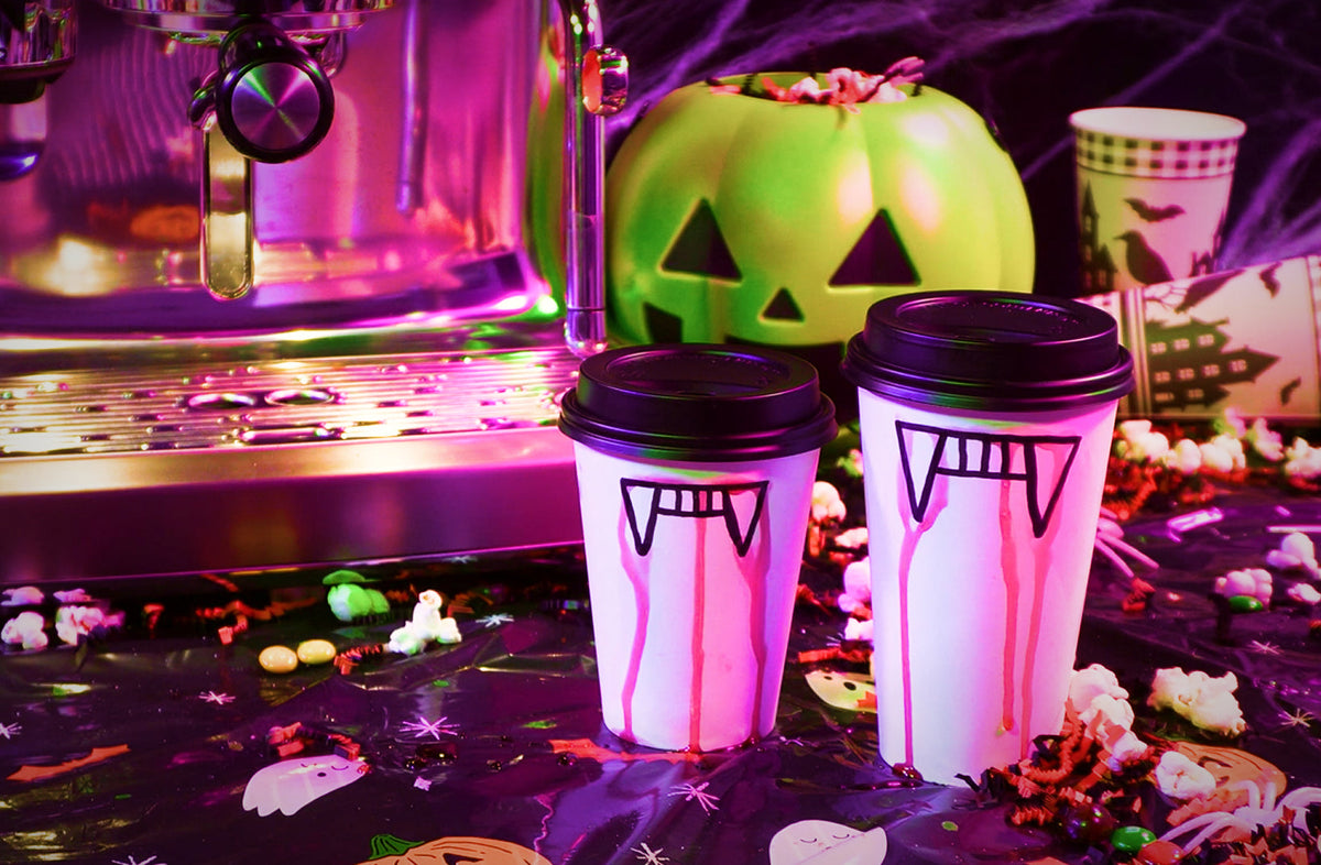 Vampire's Kiss To-Go Coffees: Fang-tastic Sips for Trick-or-Treat Night - Seattle Coffee Gear
