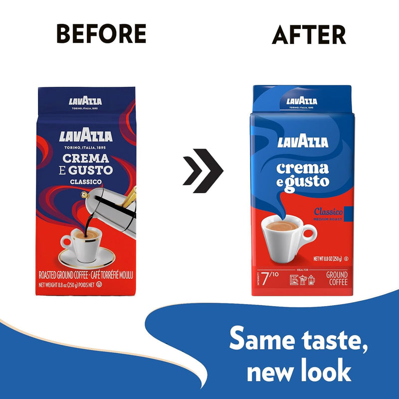 Lavazza Crema e Gusto Espresso - Ground - 8.8 oz