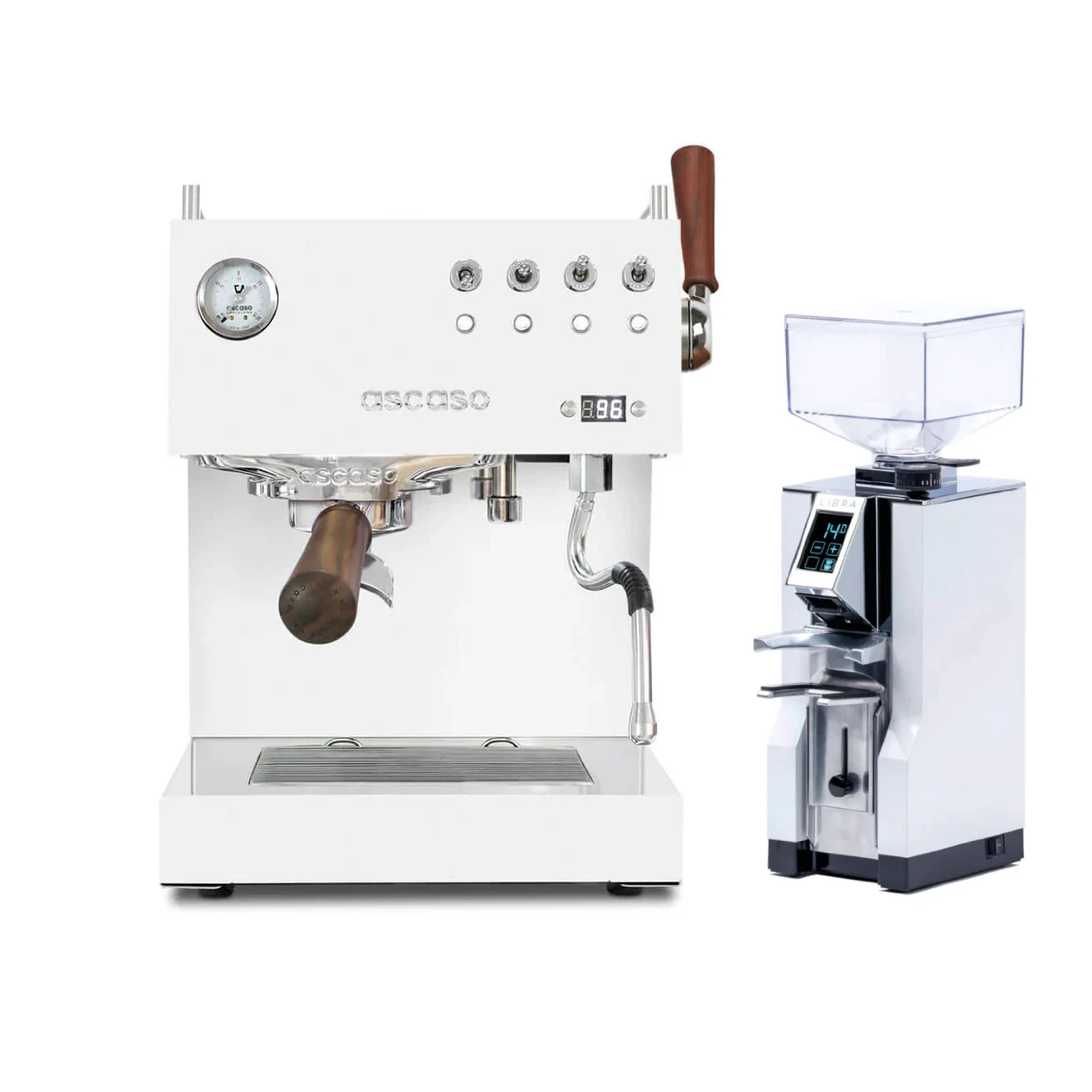 Ascaso Steel Duo Plus Libra Bundle | Seattle Coffee Gear