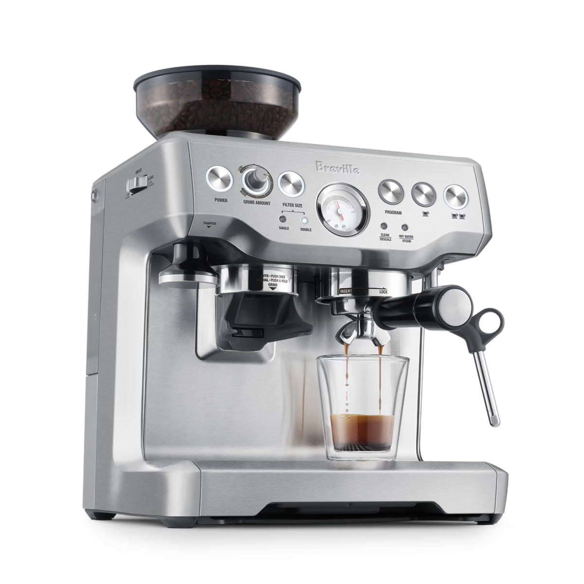 Breville Barista Express All In One Espresso Machine Seattle Coffee Gear