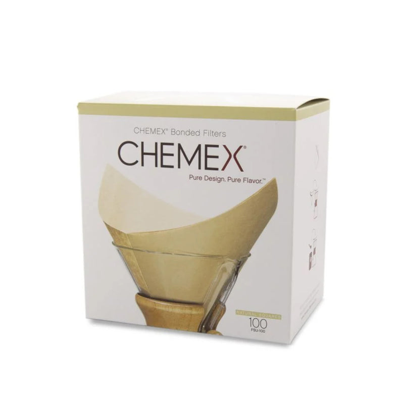 Chemex Pre-Folded Square Filter - Natural