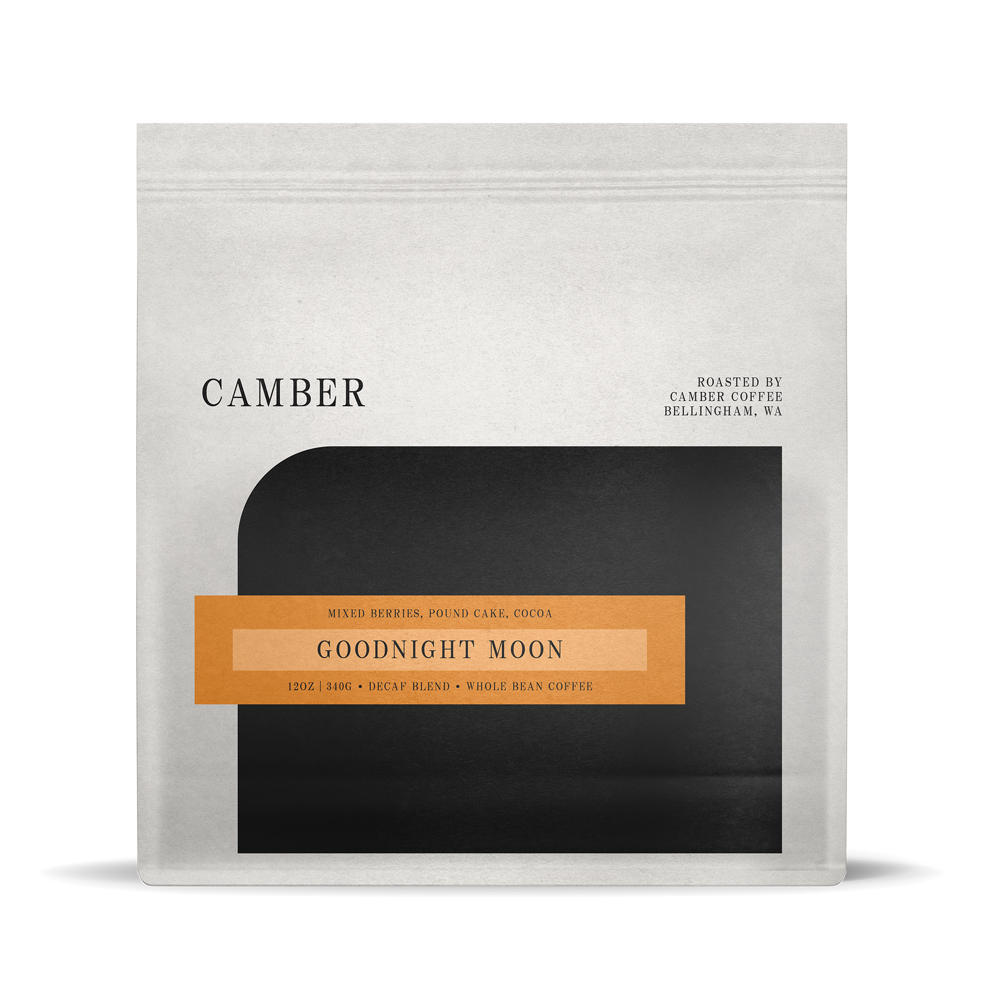 Camber Coffee - Goodnight Moon Decaf Whole Bean Coffee | Seattle
