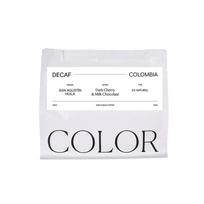 Color Coffee Roasters - Colombia San Agustin Decaf