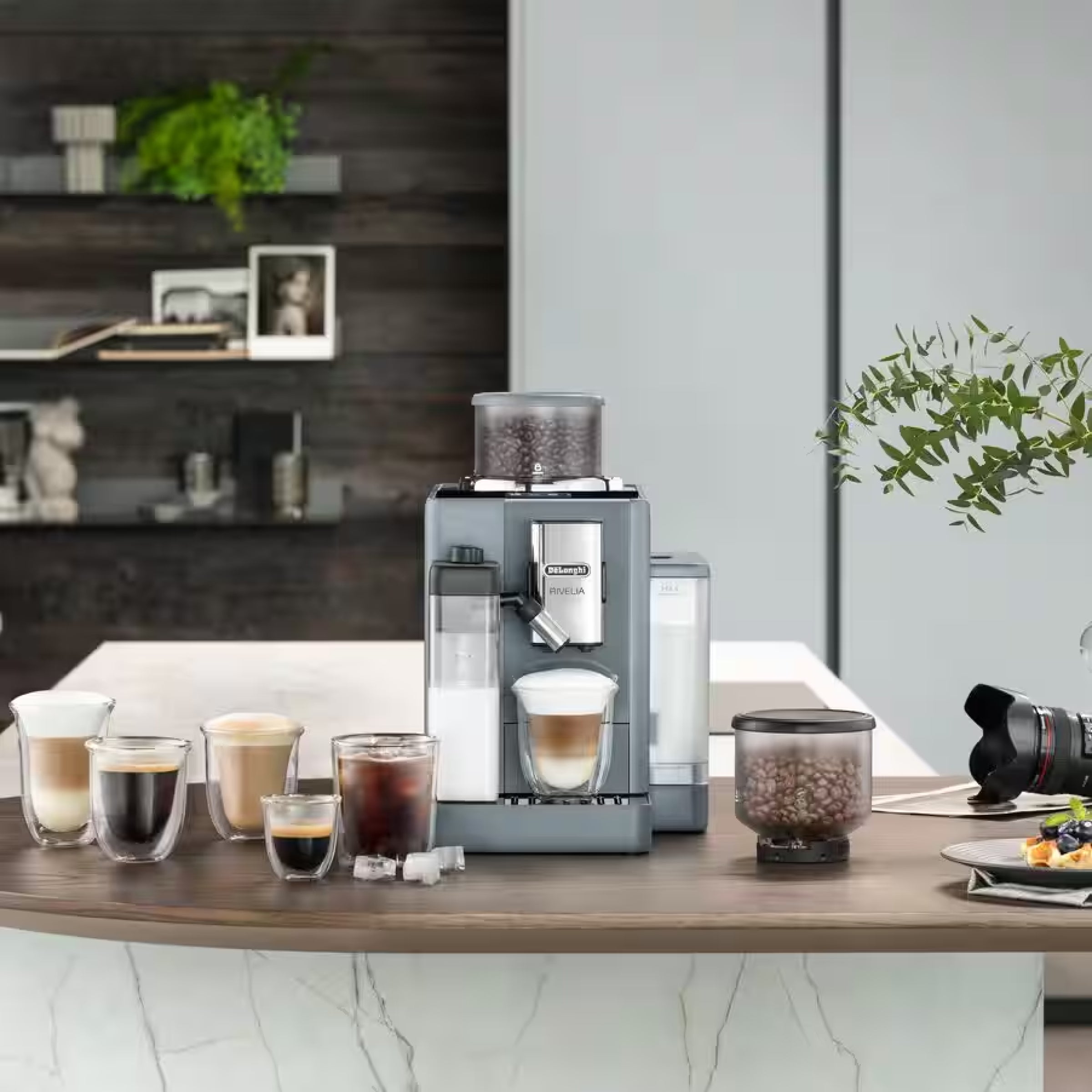 DeLonghi Rivelia EXAM44055 Superautomatic Espresso Machine