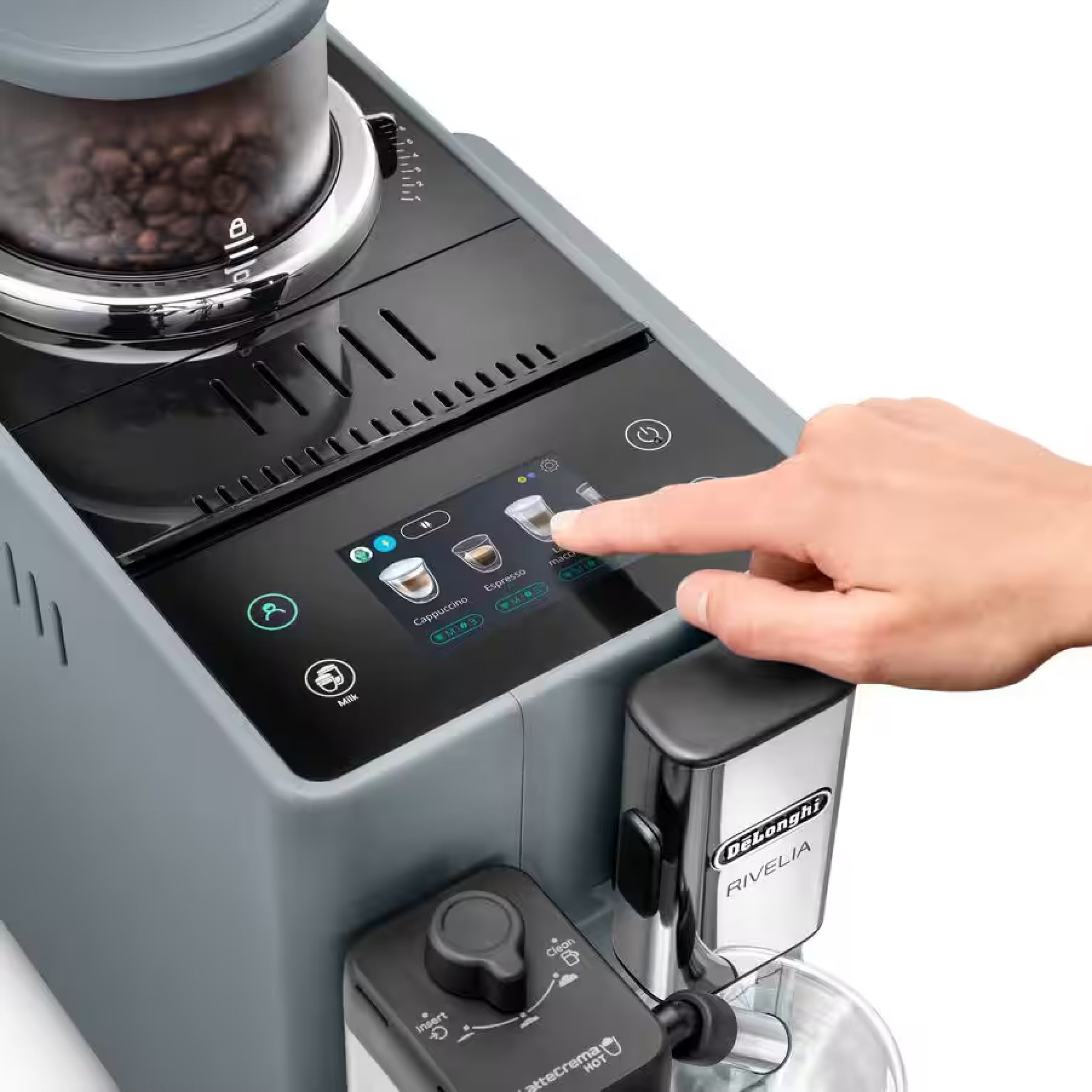 DeLonghi Rivelia EXAM44055 Superautomatic Espresso Machine