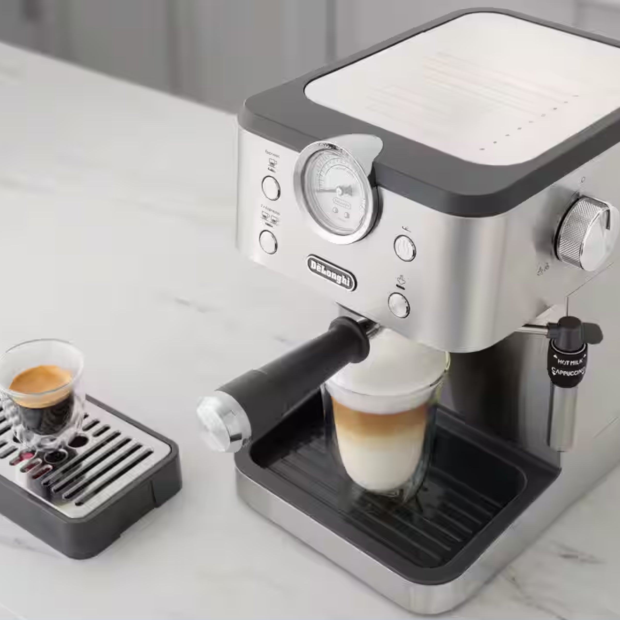 DeLonghi エスプレッソマシン EM450-M (中古) DeLonghi Linea Classic EM450M Espresso Machine | Seattle Coffee Gear