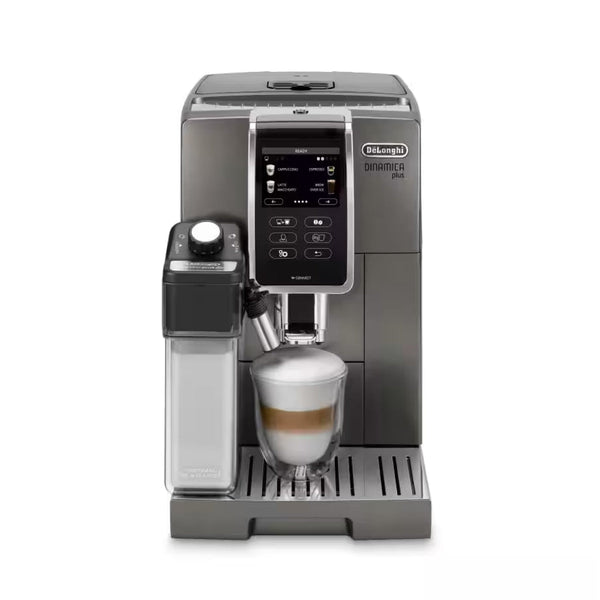 Delonghi Dinamica Plus Super Automatic Espresso Machine, Silver - ECAM37095TI (Certified Refurbished)