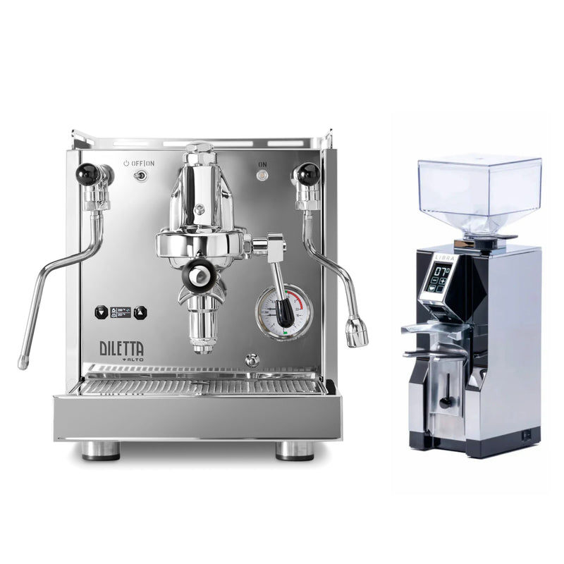Diletta Alto and Eureka Mignon Libra Grinder Bundle