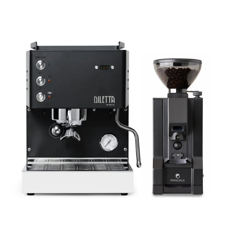 Diletta Mio and Eureka Mignon Notte Grinder Bundle