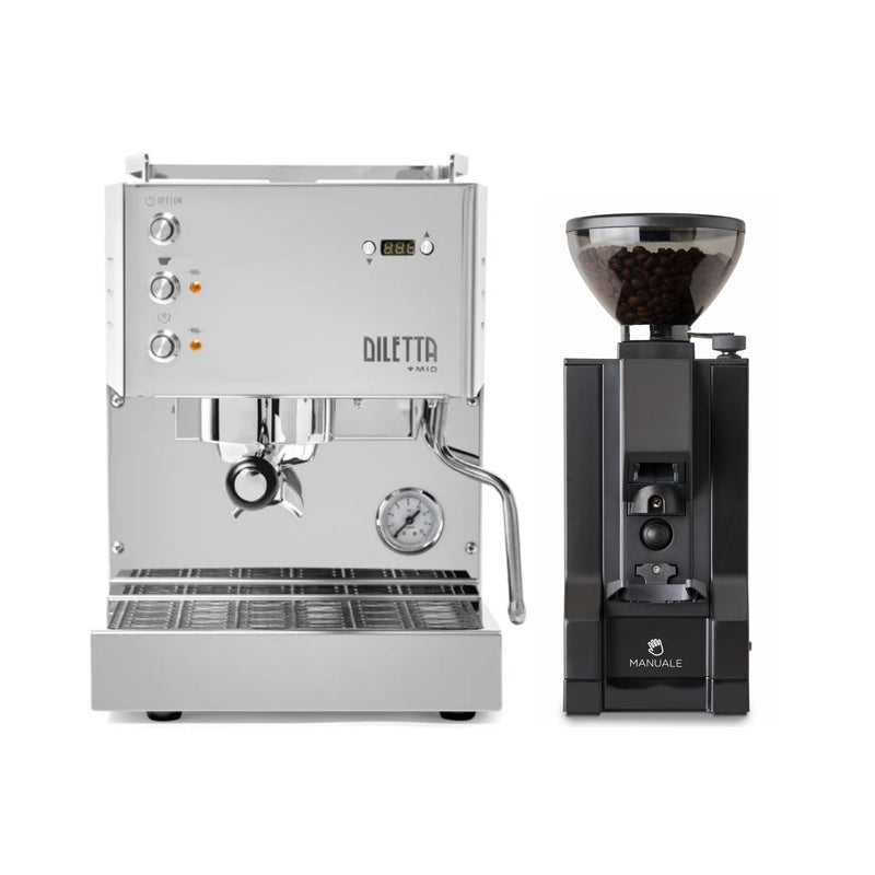 Diletta Mio and Eureka Mignon Notte Grinder Bundle