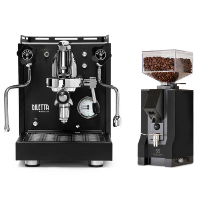 Diletta Bello and Eureka Mignon Silenzio 55 Grinder Bundle