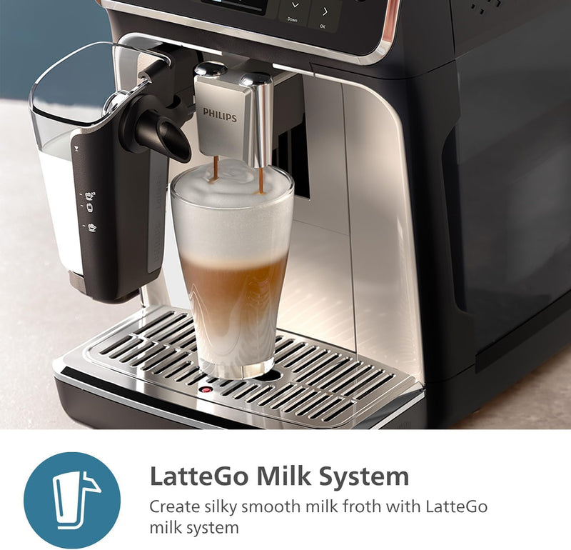 Refurbished - Philips 5500 LatteGo EP5544/94 Superautomatic Espresso Machine