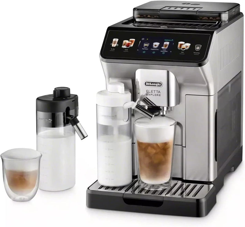 B-Class Refurbished - DeLonghi Eletta Explore ECAM45055S Superautomatic Espresso Machine