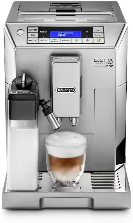Refurbished - Delonghi Eletta Automatic Latte Crema Espresso Machine, Stainless - ECAM45760S