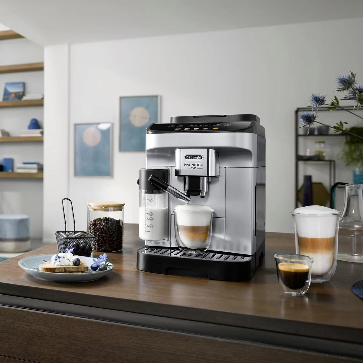 コーヒーメーカー・エスプレッソマシン De'Longhi MAGNIFICA S ECAM 23260 DeLonghi Magnifica Evo ECAM29043SB – Whole Latte Love
