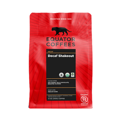 Equator Coffee - Decaf Shakeout Blend Fair Trade Organic