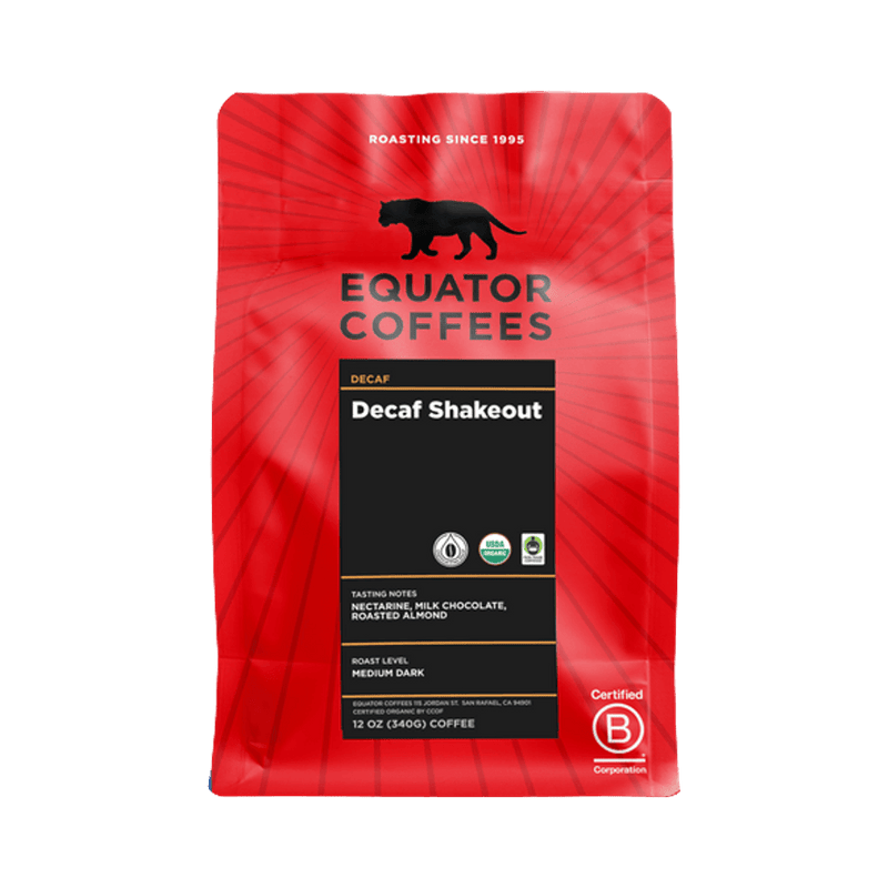 Equator Coffee - Decaf Shakeout Blend Fair Trade Organic