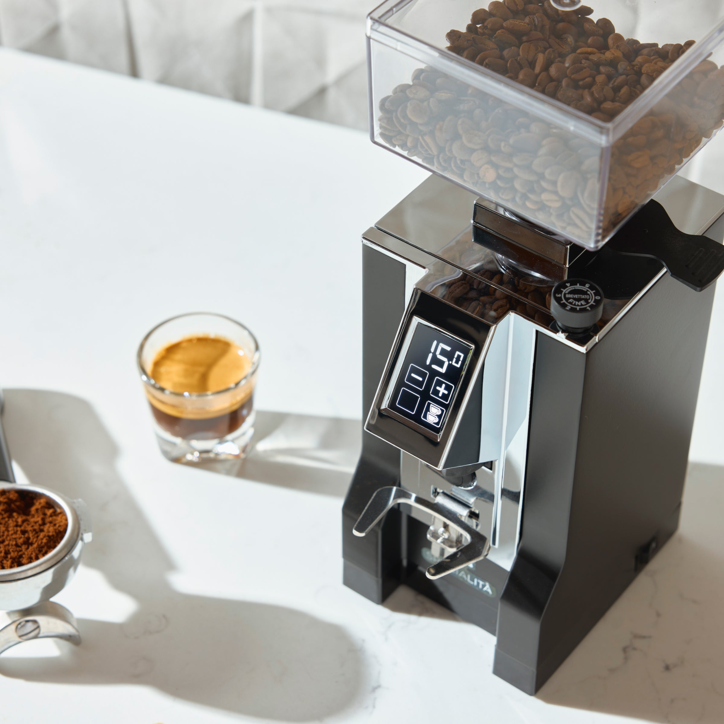 Eureka Mignon Specialita Premium Stepless Burr Espresso Grinder