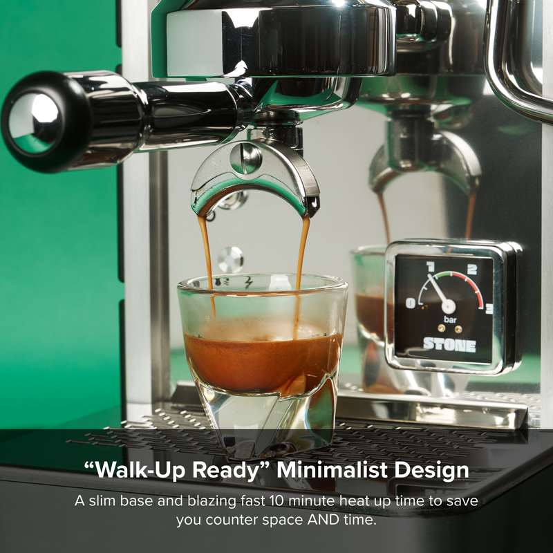 Stone Premium Espresso Machine - Satin