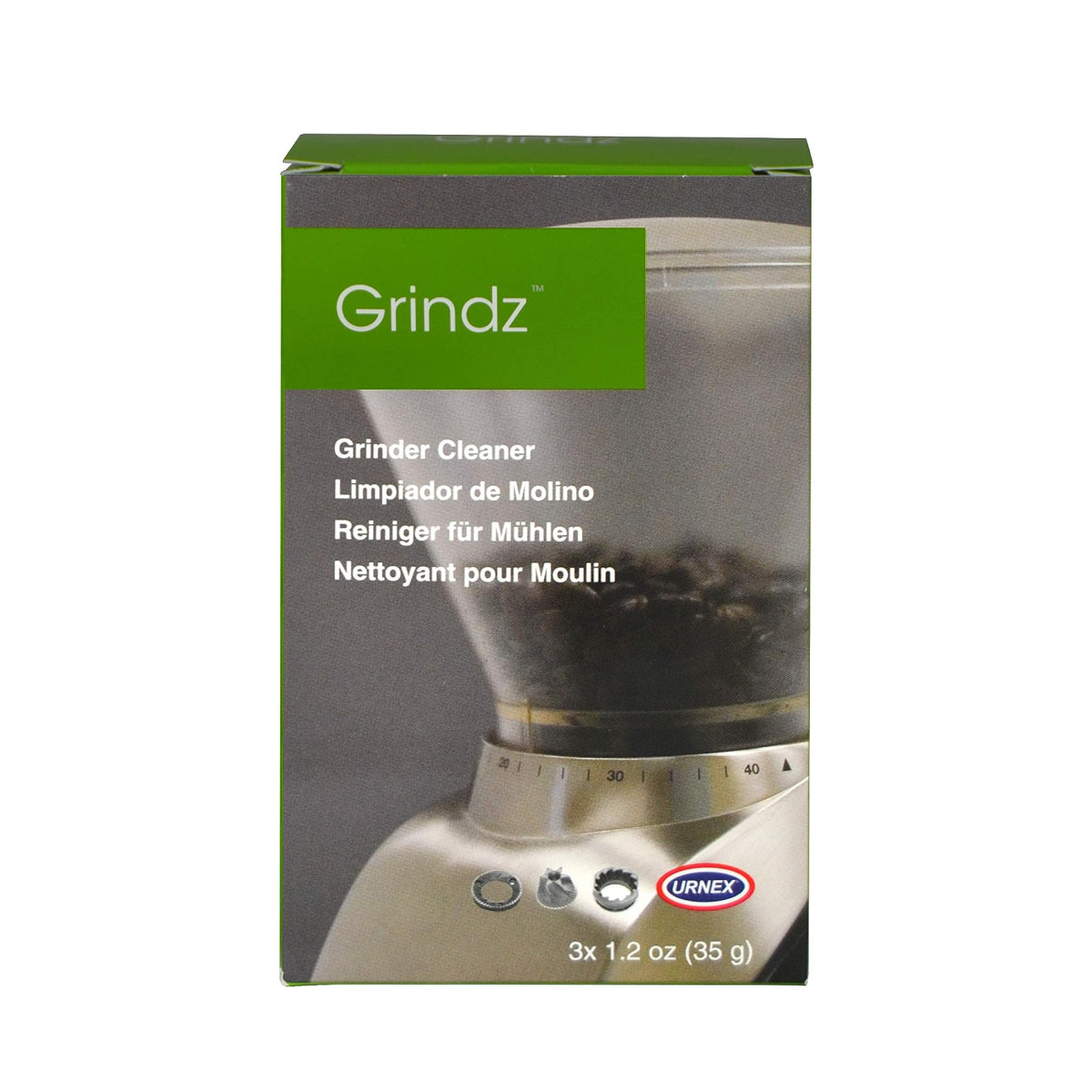 URNEX GRINDZ グラインダー クリーナー　（2本入り）　【新品未使用】 Grindz Grinder Cleaner | Accessories | Seattle Coffee Gear