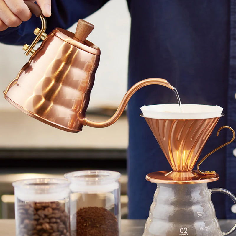 Hario Buono Coffee Drip Kettle - Copper