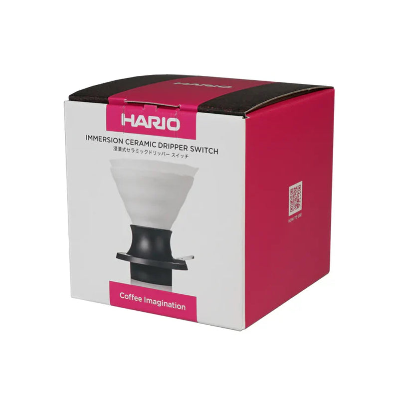 Hario Switch V60 Immersion Coffee Maker - Ceramic White
