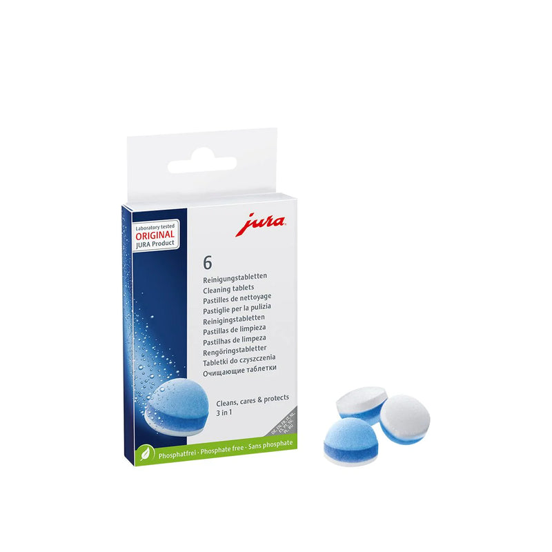 Jura 3-Phase Cleaning Tablet - 6 Pack
